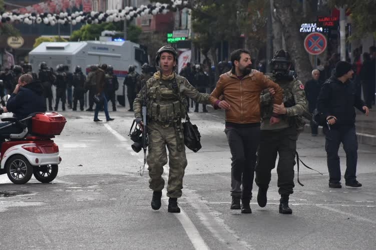 Adıyaman’da tütün işçilerine TOMA’lı müdahale 8