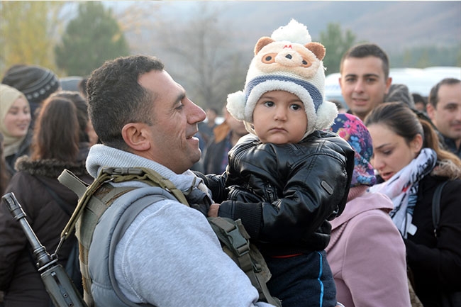 Kahraman komandolar El Bab'a böyle uğurlandı 14