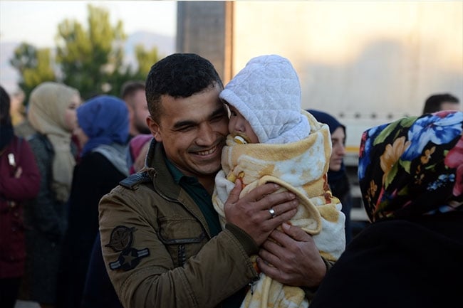 Kahraman komandolar El Bab'a böyle uğurlandı 7