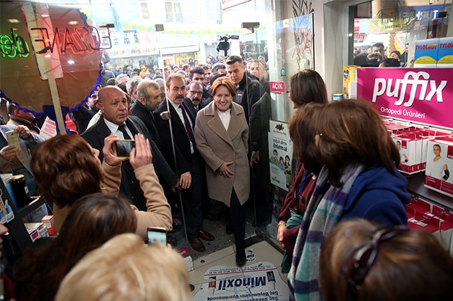 Meral Akşener Aksaray'da 14