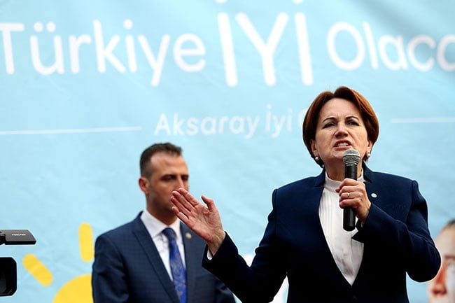 Meral Akşener Aksaray'da 2