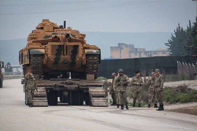 Suriye'ye tank sevkiyatı sürüyor 2