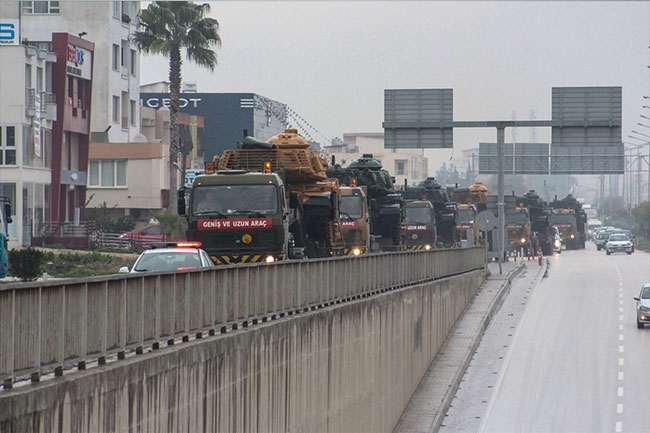 Suriye'ye tank sevkiyatı sürüyor 6