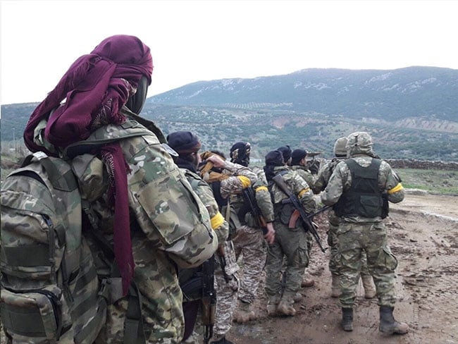 Afrin'deki kara harekatından ilk fotoğraflar 8