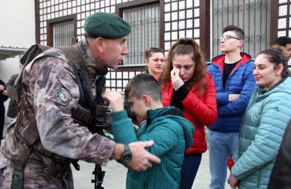 Özel harekat polisleri, Rize'den Afrin'e uğurlandı 2