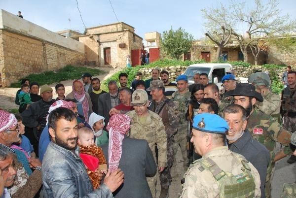 JÖH ve PÖH'ler, Afrin'de sivillerin dertlerini dinledi 10