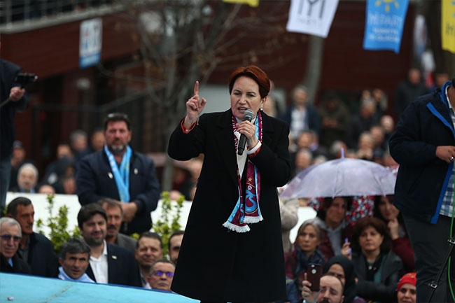 Meral Akşener Trabzon'da 2