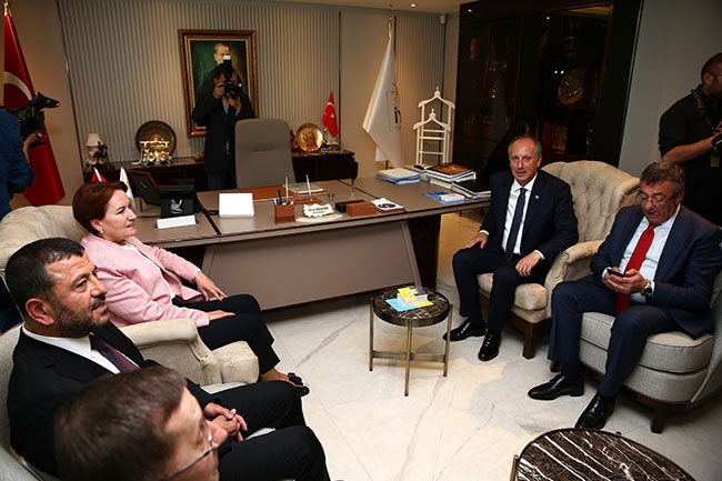 Muharrem İnce'den Akşener'e ziyaret 4