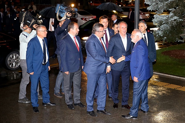Erdoğan-İnce görüşmesinin ardından ilk açıklamalar 2