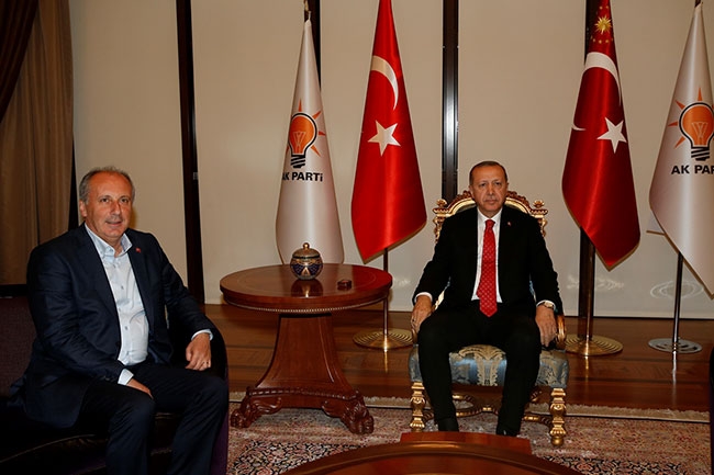 Erdoğan-İnce görüşmesinin ardından ilk açıklamalar 4