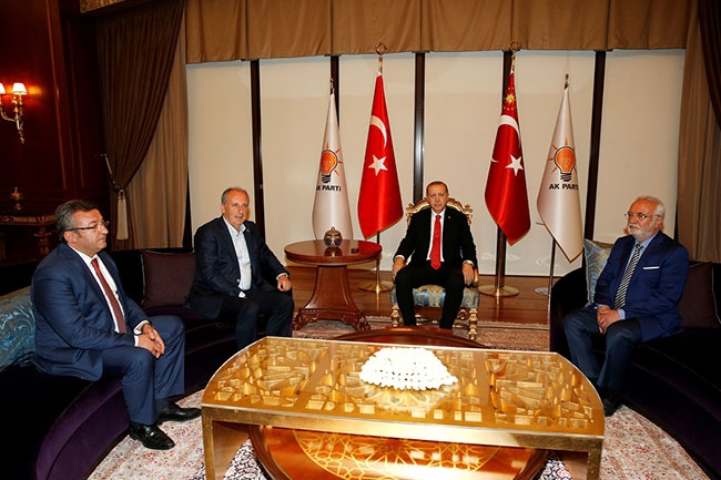 Erdoğan-İnce görüşmesinin ardından ilk açıklamalar 5