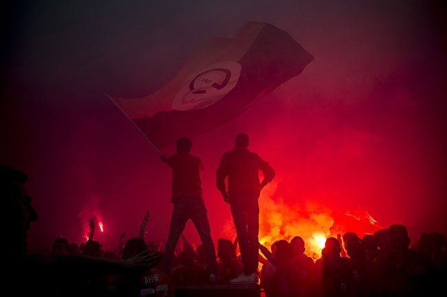 Galatasaraylılar şampiyonluğu böyle kutladı 3