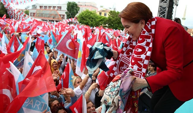 Samsun'da Meral Akşener izdihamı 9