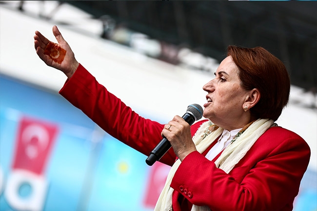 Nevşehir'de Akşener izdihamı 2