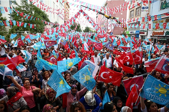 Nevşehir'de Akşener izdihamı 9