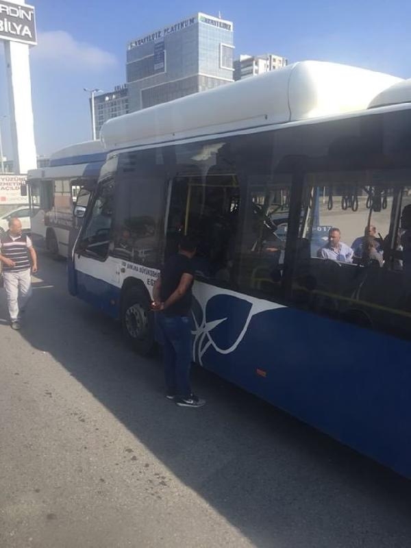 Ankara'da belediye otobüsleri çarpıştı: Ölü ve yaralılar var 3