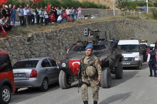 Gümüşhane'de kahramanlar böyle karşılandı 7