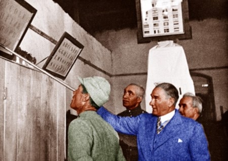 Genelkurmay'dan renkli Atatürk fotoğrafları 112