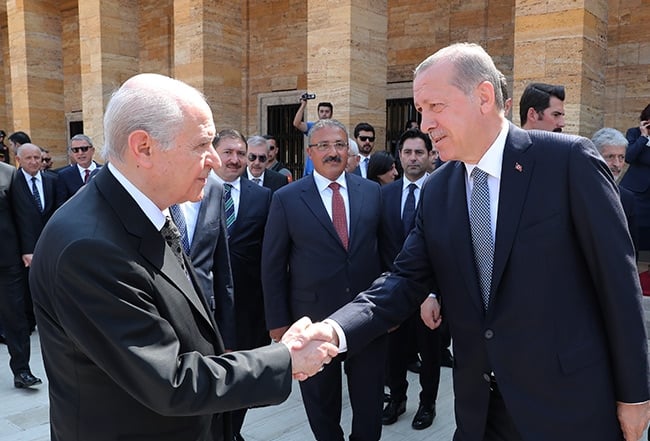 Devlet erkanı Anıtkabir'i ziyaret etti 9