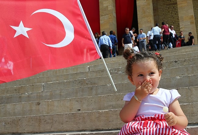 Anıtkabir'e ziyaretçi akını 8