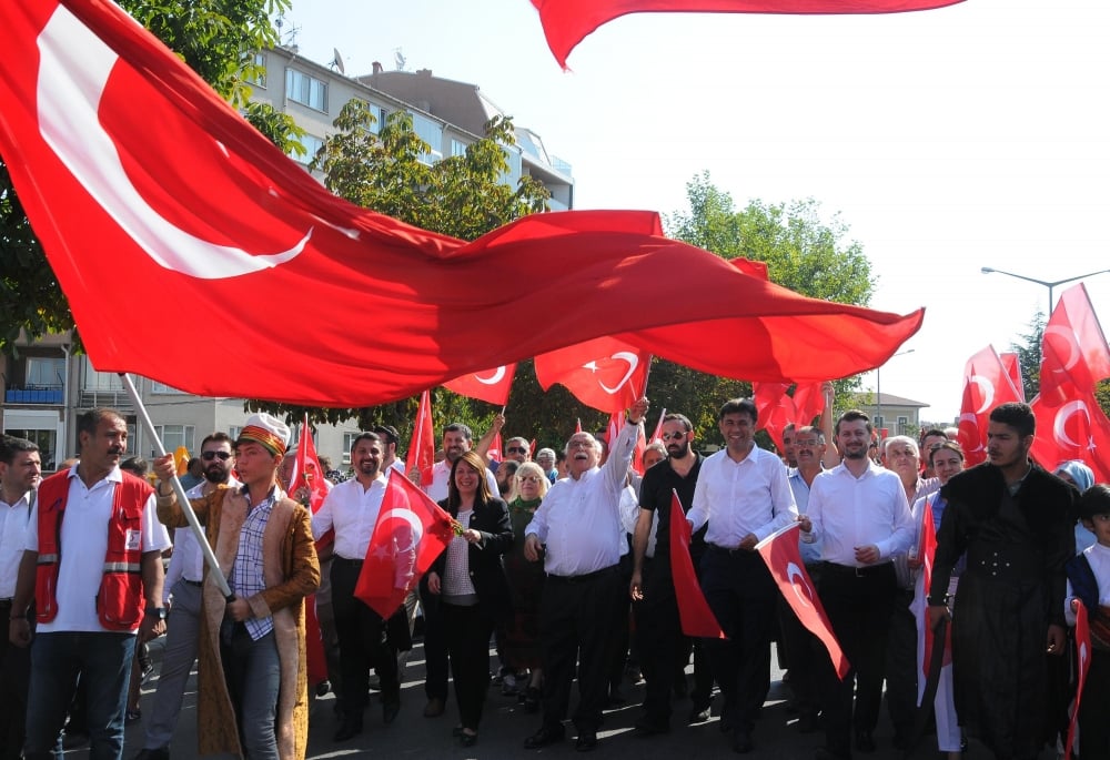 Eskişehir'de büyük 'Kurtuluş Yürüyüşü' 2