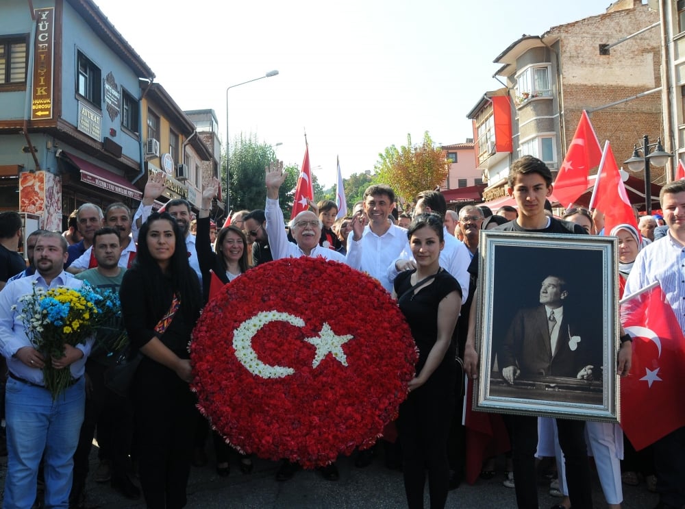 Eskişehir'de büyük 'Kurtuluş Yürüyüşü' 4