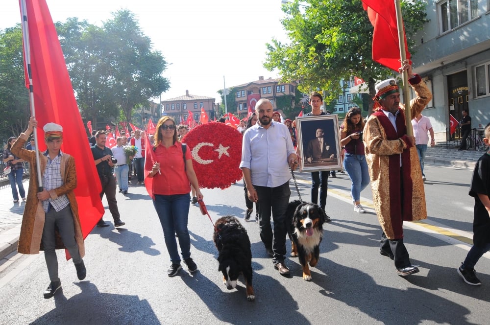 Eskişehir'de büyük 'Kurtuluş Yürüyüşü' 7