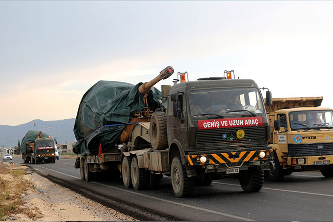 Zırhlı araçlar sınıra sevk ediliyor 2