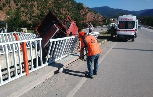 Karabük'te ilginç kaza 4