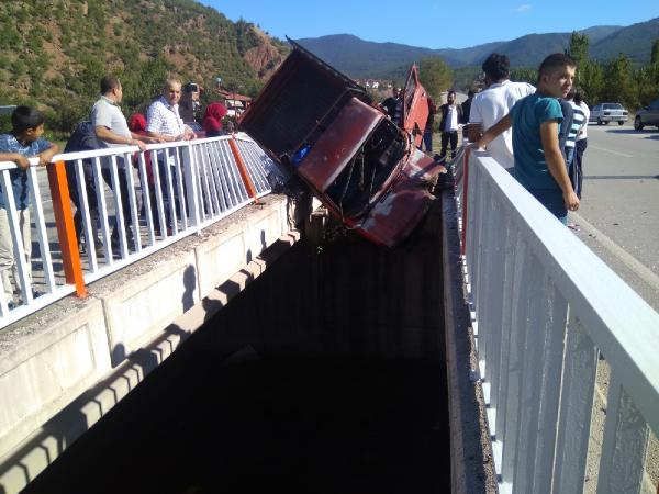 Karabük'te ilginç kaza 6