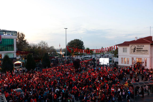 29 Ekim tüm yurtta coşkuyla kutlanıyor! 2