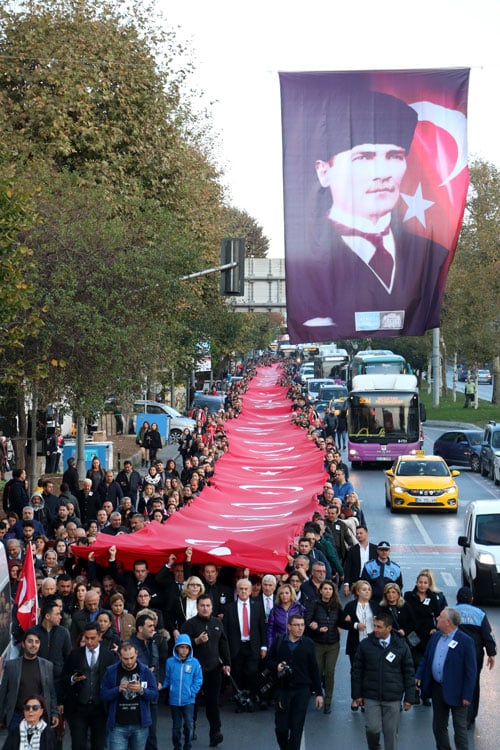 Dolmabahçe'ye akın ettiler 15