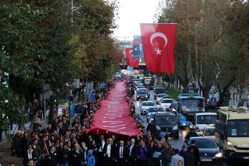 Dolmabahçe'ye akın ettiler 9