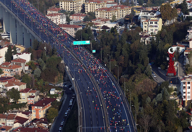 İstanbul Maratonu'ndan renkli kareler 6