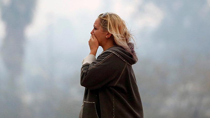 California’daki yangının fotoğrafları yayınlandı 1