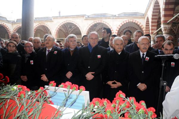 CHP Edirne Milletvekili Erdin Bircan son yolculuğuna uğurlandı 8