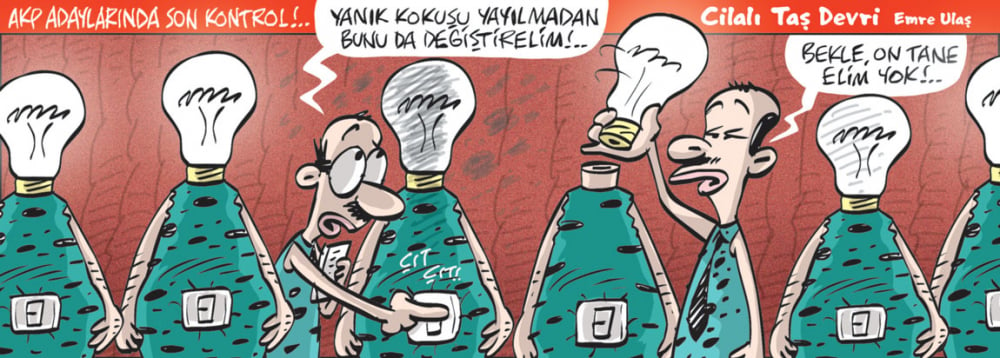 09 Aralık 2018 / Günün Karikatürü / Emre ULAŞ 1