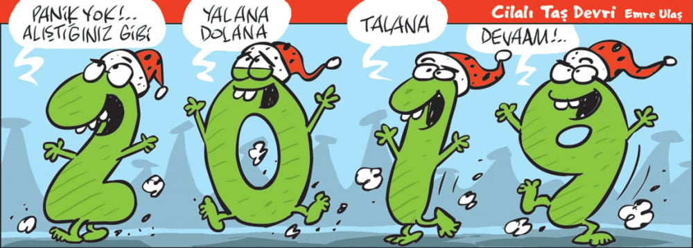 2 Ocak 2019 / Günün Karikatürü / Emre ULAŞ 1