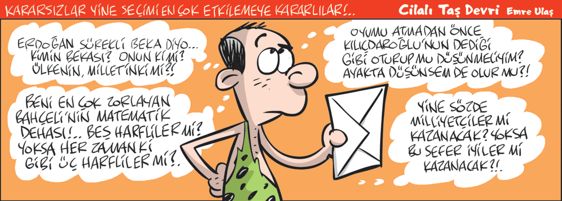 19 Mart 2019 / Günün Karikatürü / Emre ULAŞ 1