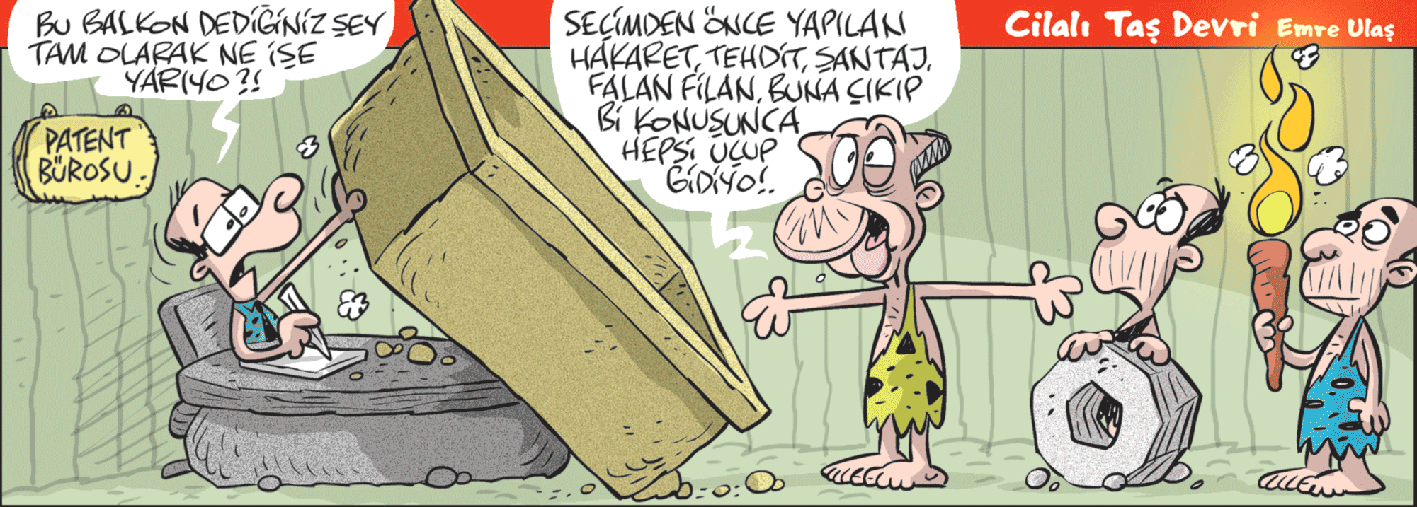 1 Nisan 2019 / Günün Karikatürü / Emre ULAŞ 1