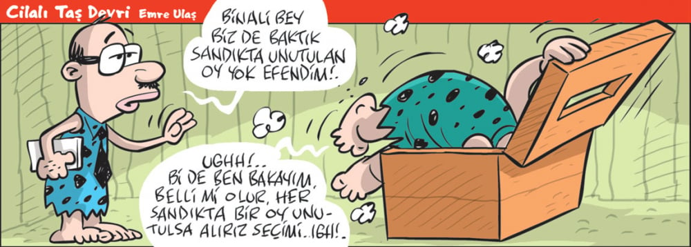 3 Nisan 2019 / Günün Karikatürü / Emre ULAŞ 1