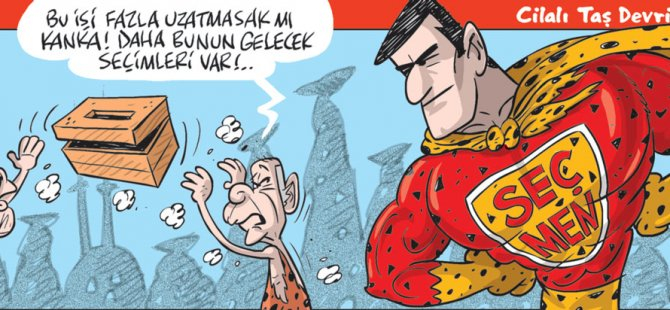 13 Nisan 2019 / Günün Karikatürü / Emre ULAŞ 1