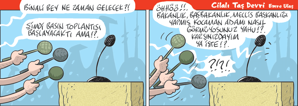 16 Nisan 2019 / Günün Karikatürü / Emre ULAŞ 1