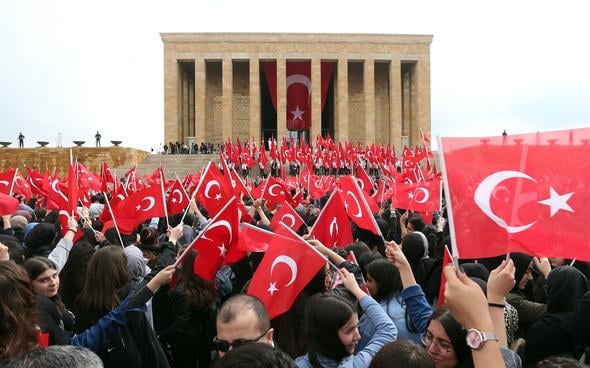 Gençler 19 Mayıs'ta Ata'sına koştu 2