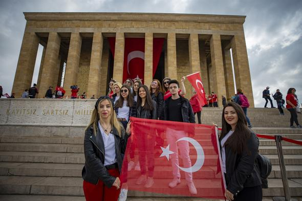 Gençler 19 Mayıs'ta Ata'sına koştu 5