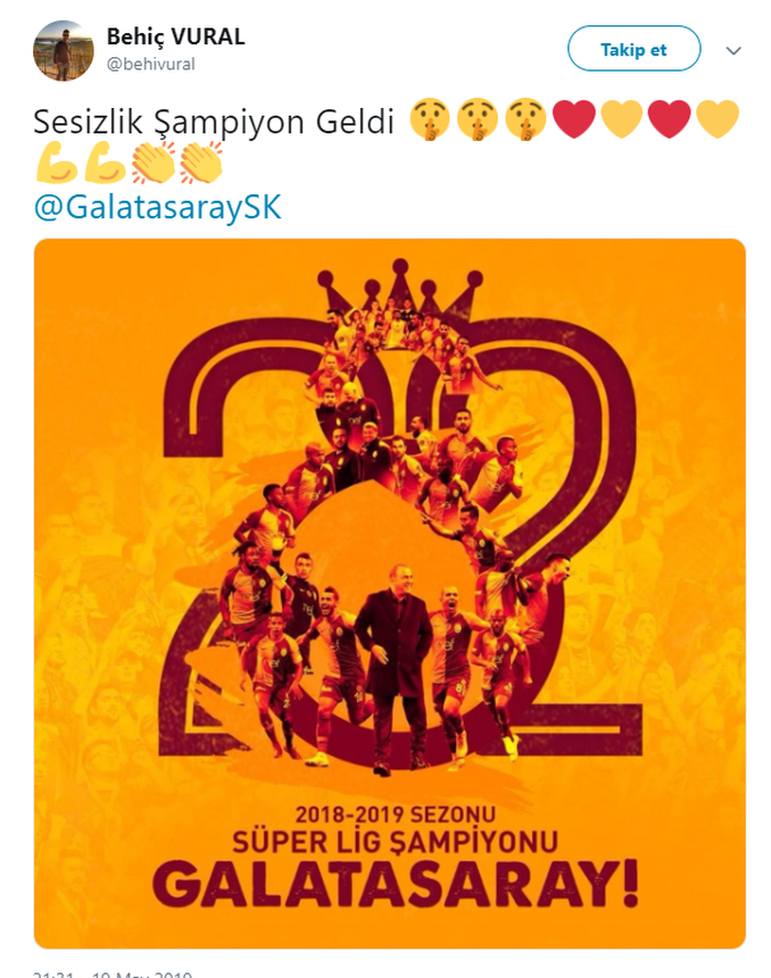 Galatasaray şampiyon oldu taraftar çılgına döndü 14