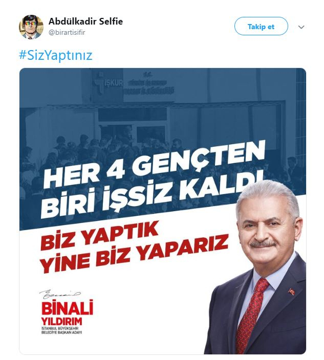 Sosyal medyada AKP'ye karşı "Siz Yaptınız" kampanyası 2