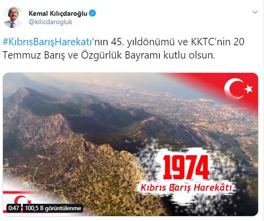 Muhalefetin gündemi Kıbrıs Harekatı 2