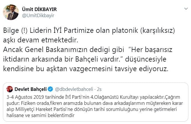 Bahçeli'nin çağrısına İYİ Partililer ne cevap verdi? 6