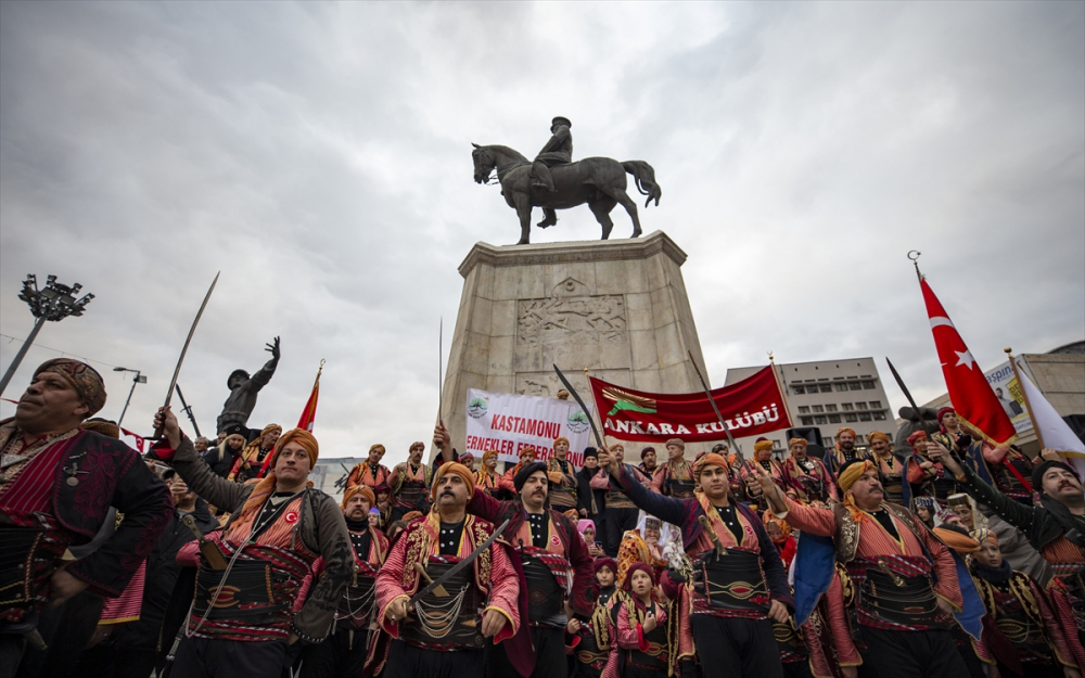 Atatürk'ün Ankara'ya gelişinin 100. yıl dönümü kutlandı 3